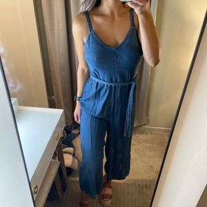 👖Denim Trouser Romper